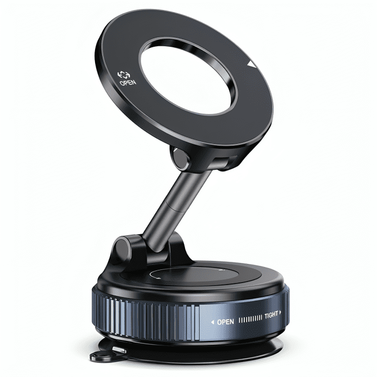 Support Magnétique à Ventouse  Fixation Puissante