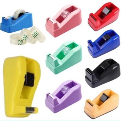 Mini support distributeur de ruban de rouleau adhésif, tape dispenser 814 (Couleur selon disponibilité)