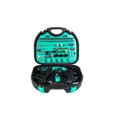 Mini Perceuse Électrique Dremel – Kit Professionnel 252 Pièces – 130W, 6 Vitesses & Accessoires Complets