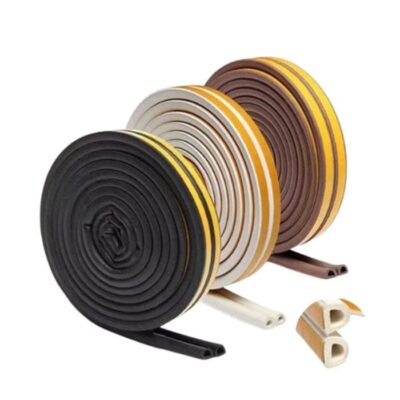 Joint d'Étanchéité Insonorisant Drop Stop – Anti-Collision & Imperméable pour Portes et Fenêtres (6 m)