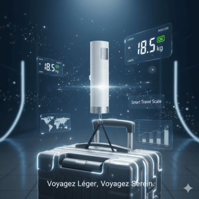 Balance Numérique à Bagages Portable – Pèse-Bagage Digital LCD 0 à 50 kg