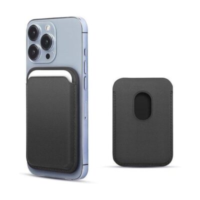 Porte-carte magnétique adapté à tous les étuis iPhone et Magsafe - Portefeuille Magsafe - Porte-cartes - Porte-carte Magsafe - Porte-carte Magsafe adapté à iPhone 12/13/14/15/16 (Pro/ Pro Max / Plus/ Mini)