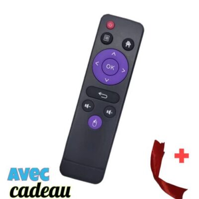 Remplacement télécommande IR boîtier Smart TV H96 MAX 331/ X3 /V8/ H616, Android 10/ 9.0, 4K