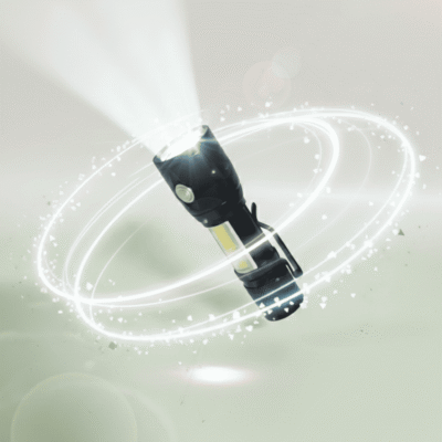 Lampe de Poche LED Ultra-Puissante – Rechargeable, Compacte & Polyvalente