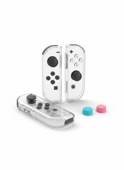 Coque Transparente Crystal Case – Protection Joy-Con pour Nintendo Switch
